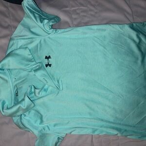 Under Armour Light Blue Polo Shirt